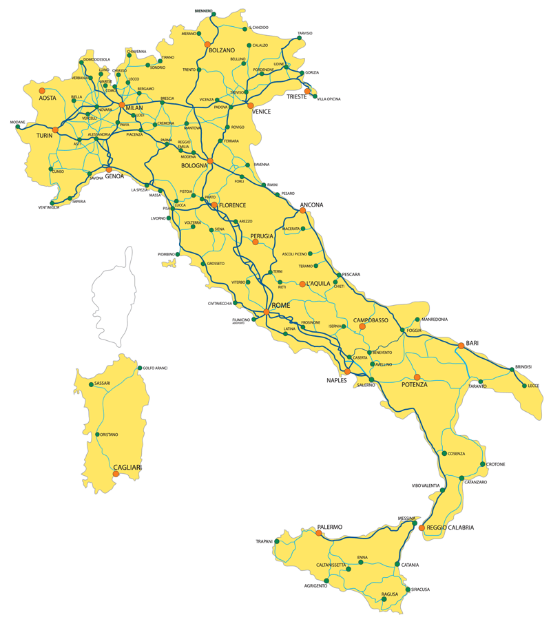 Italian railway Network