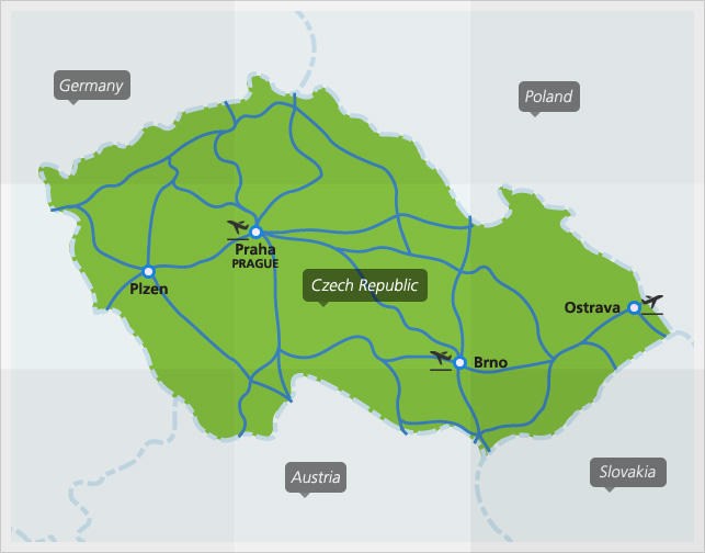 Czech Railway Network
