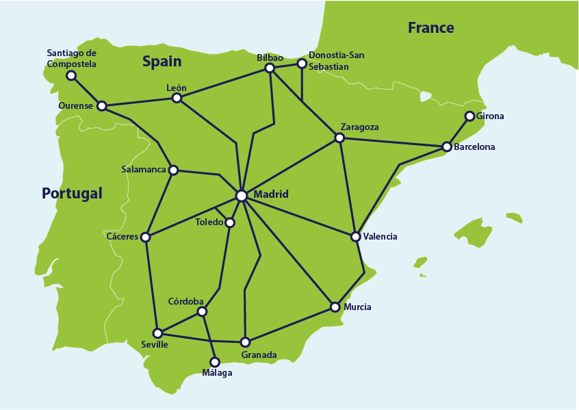 Spanish Railway Network