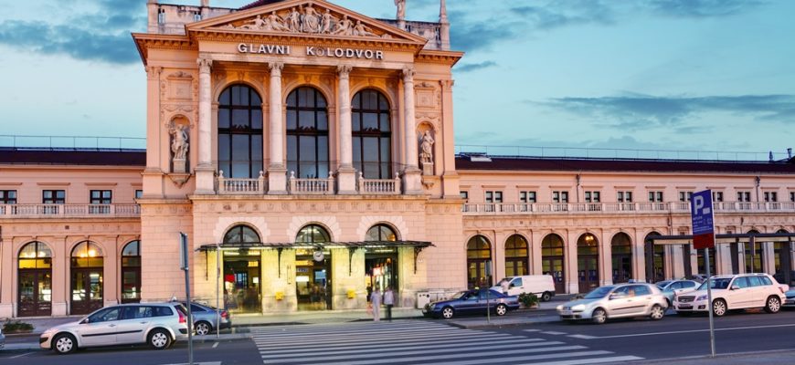 Zagreb railway station